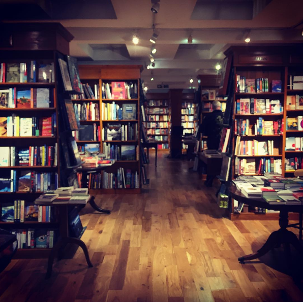 Abdulla visits the famous Daunt Books in Marylebone in London