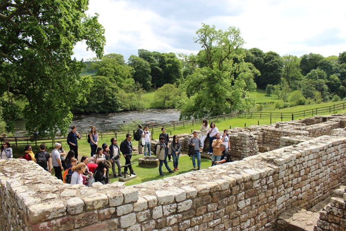 Scholars learn about Hadrian's Wall