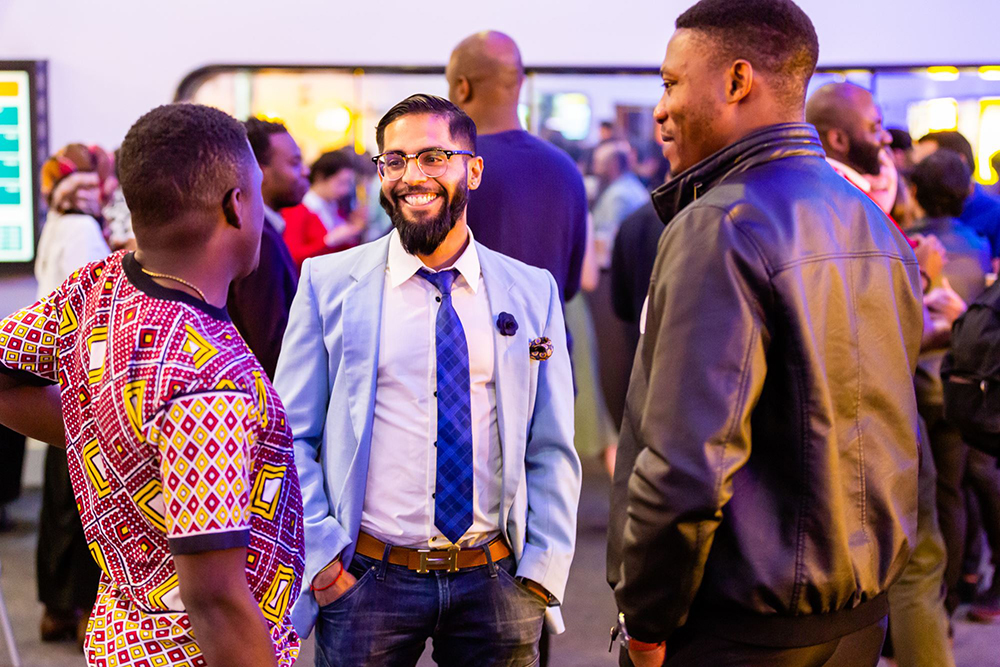 Guests enjoying Chevening Talks