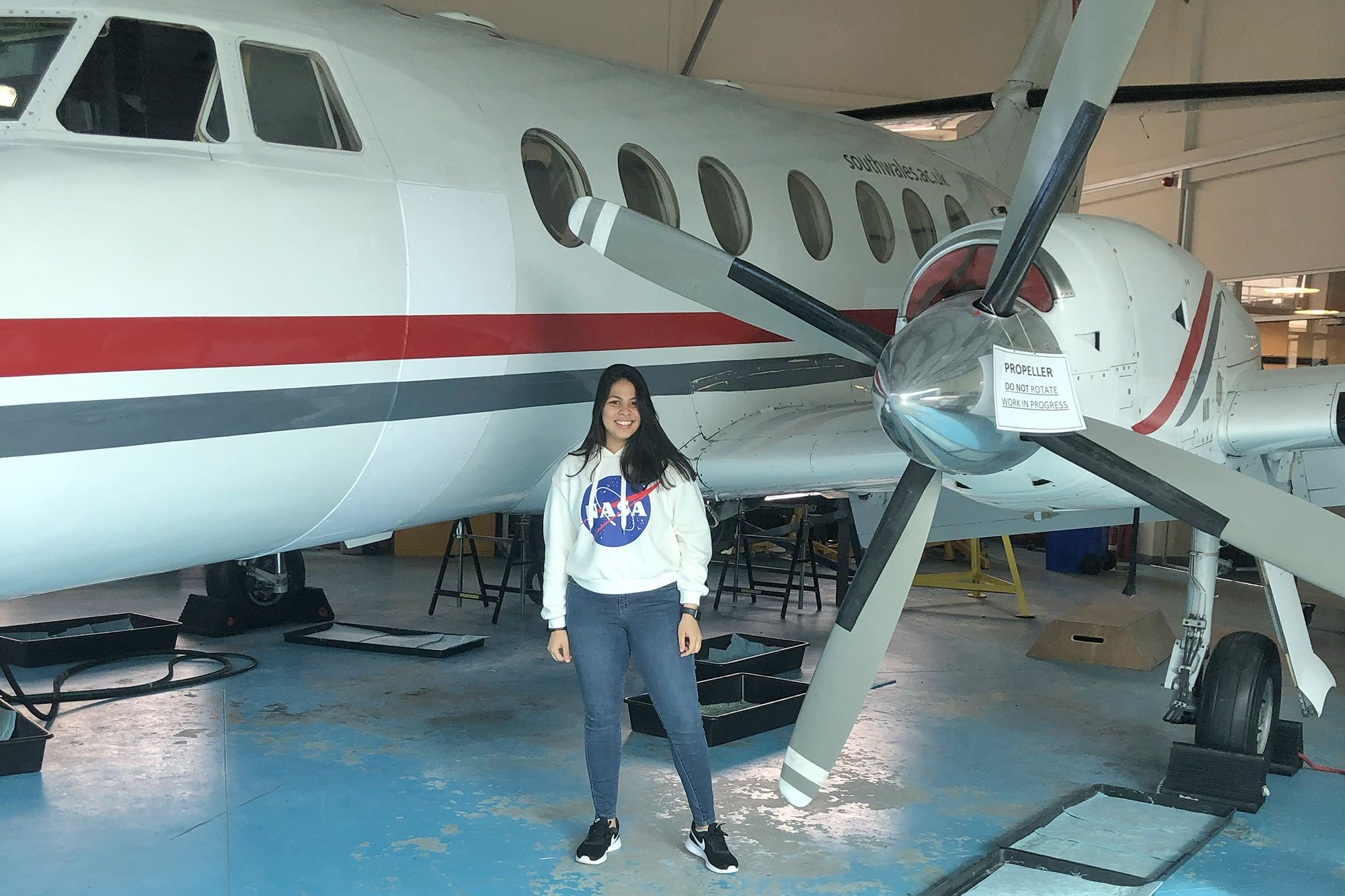 Being a woman in aviation, in Wales | Chevening